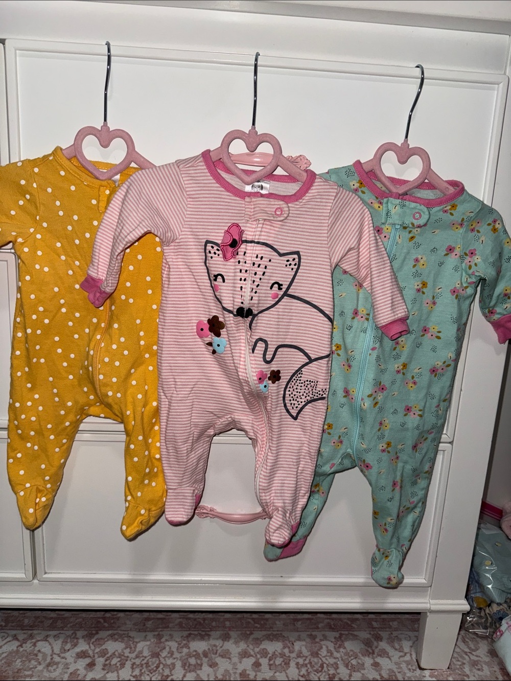 3 piece footed sleeper set